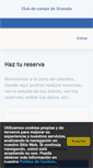 Mobile Screenshot of clubdecampodegranada.padelclick.com